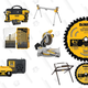 Dewalt 20V Max Cordless Drill Combo Kit | $149
Dewalt 20V MAX LED Work Light | $189 | Amazon
Dewalt Table Saw Stand, 10-in & Table Saw | $369 | Amazon
Dewalt Miter Saw Stand with 12-Inch Miter Saw | $299 | Amazon